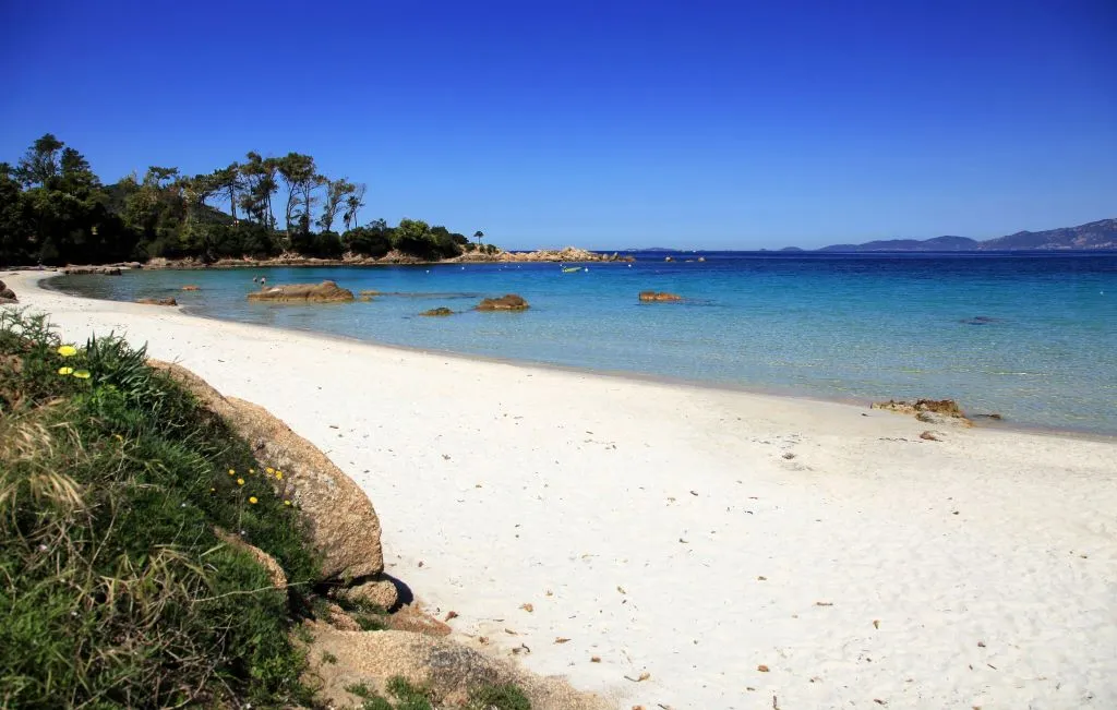 Sable blanc et eau turquoise Plage d'Argent